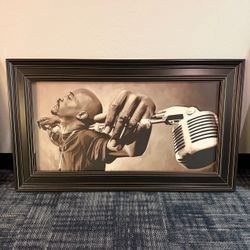 Rakim Canvas Art Hip Hop