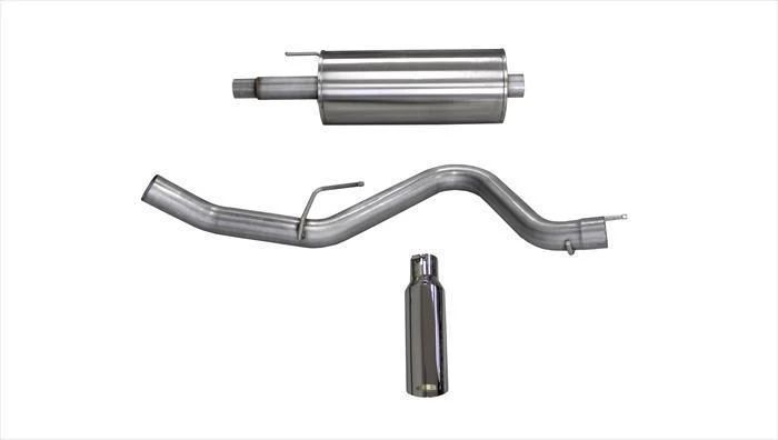 Corsa Performance Sport 3.0 in Cat-Back SSE 4.0 in Single Tip | 2015-2019 5.0L Ford F-150 V8
