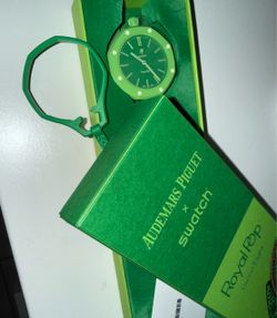 Swatch x Audemars Piguet Royal Pop - Green Eight - New with Box & Papers
