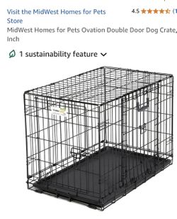 OVATION HYBRID DOUBLE DOOR CRATE 🐶 