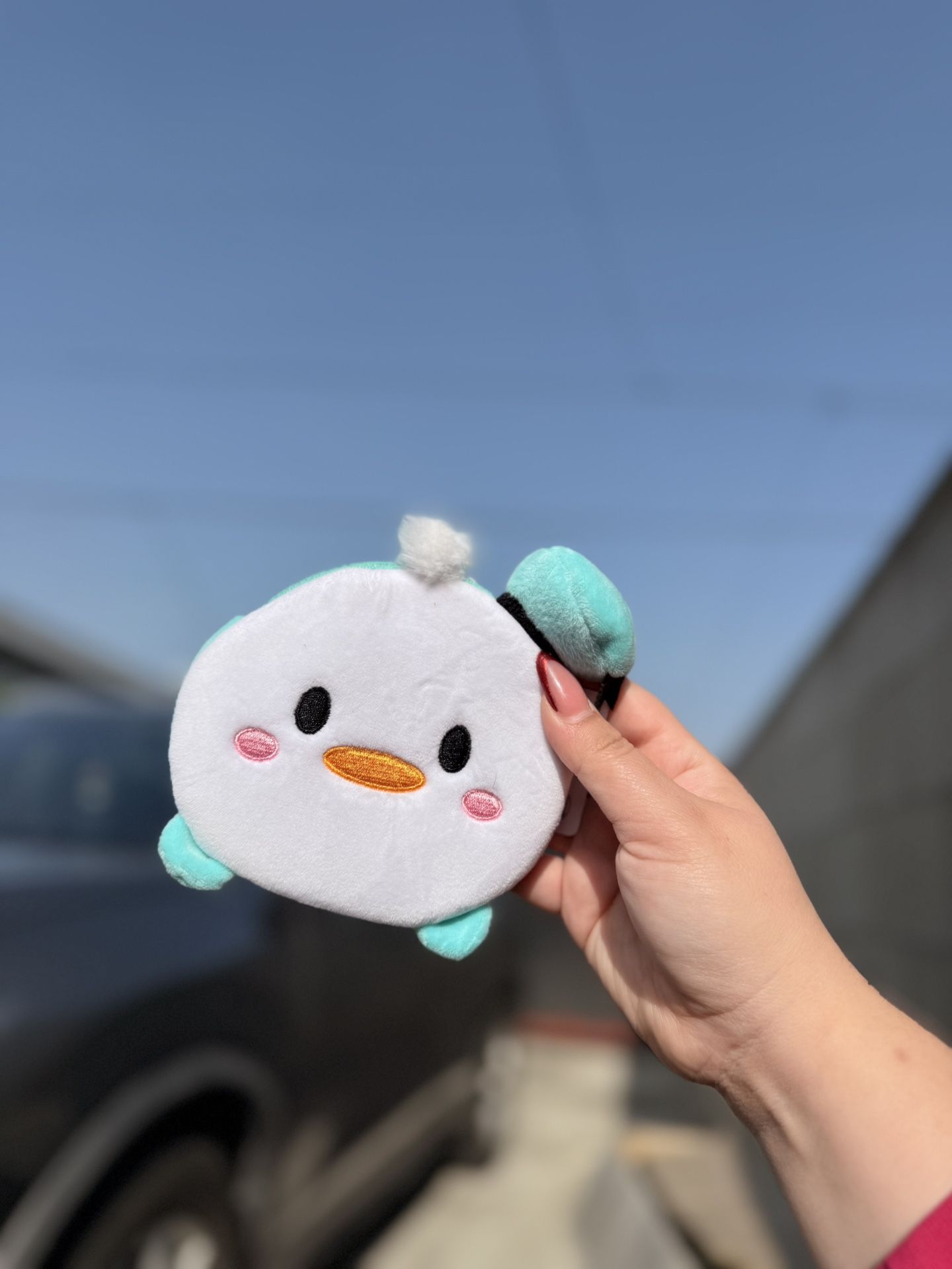 Disney Plush Keychain Coin Bags