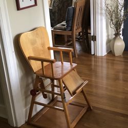 Antique High Chair 