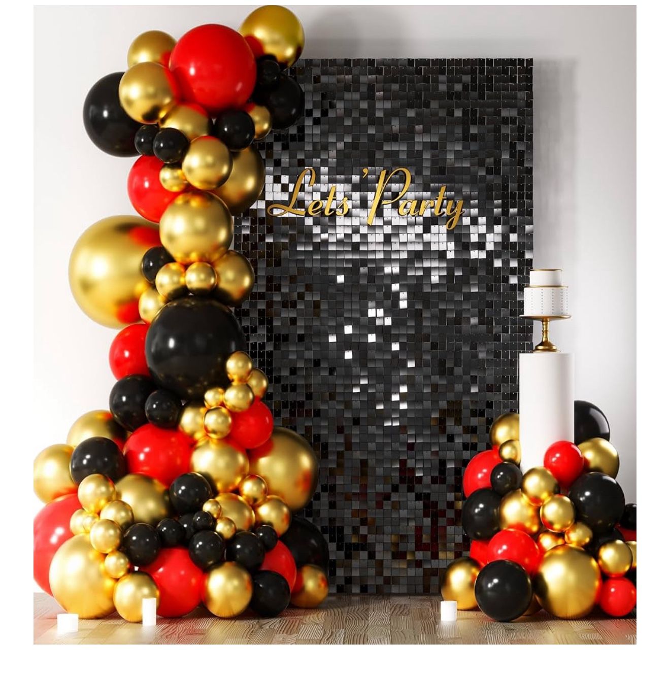 Shimmer Wall Panel - Black