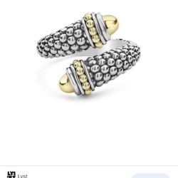 Lagos Ring Silver/ Gold