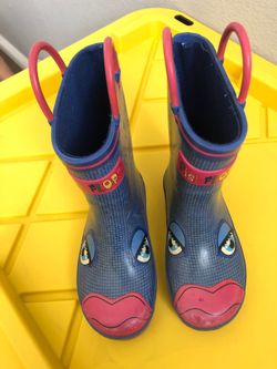 Girl rain boots