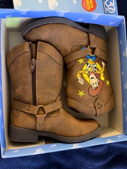 Toy Story Woody Kids Cowboy Boots