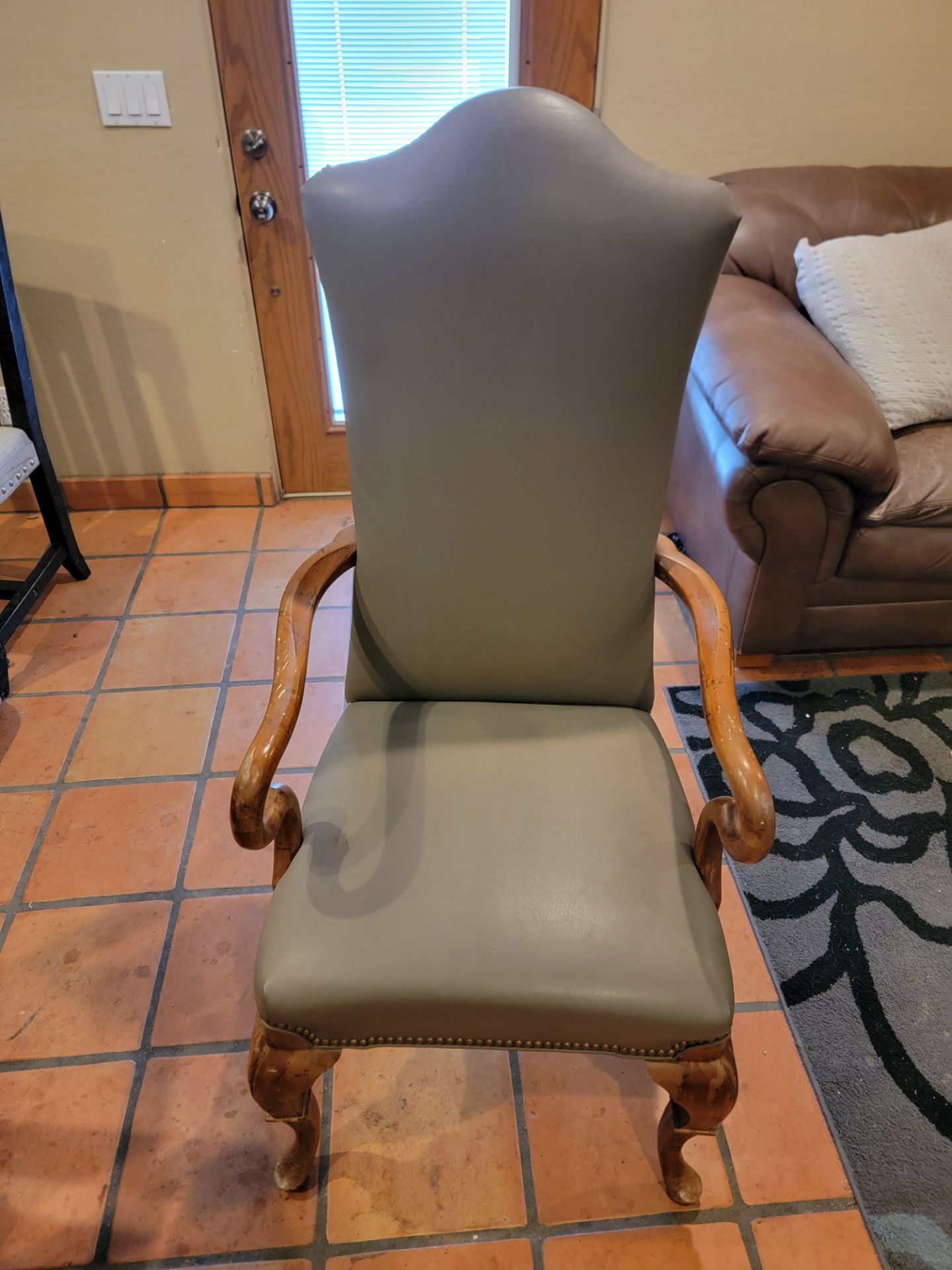 Leather chair