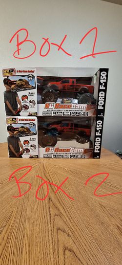 New RC Race Cam Ford F-150 Monster Truck w/ VR Goggles - 2 Available