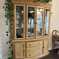 Cabinet And Dining Table