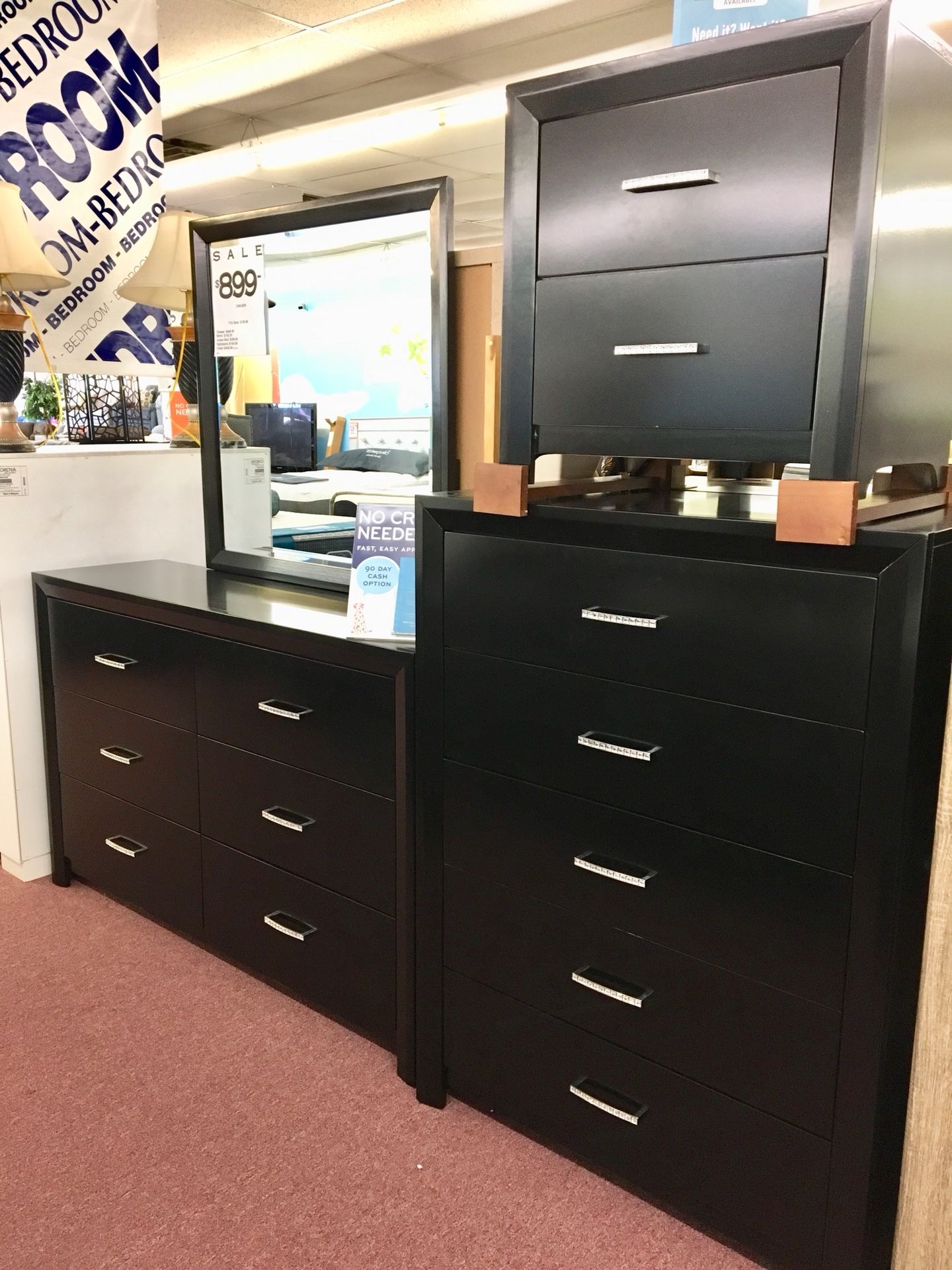 Brand New 5PC Bedroom Set $50 Down Takes It Home Today!