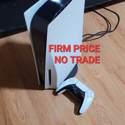 PS5 DISC Ed. , FIRM PRICE, NO TRADE, GREAT CONDITON, READ DESCRIPTION FOR DETAILS