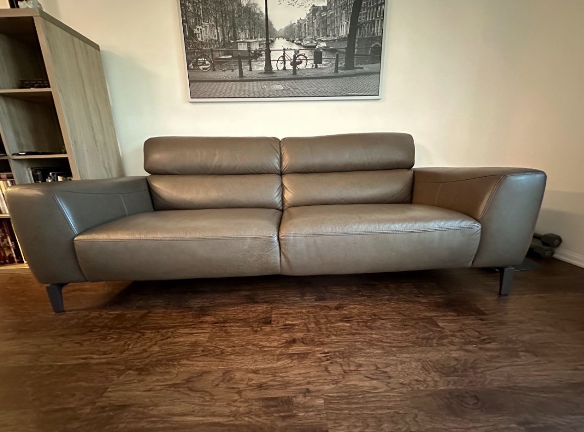 Macys Leather Sofa Couch