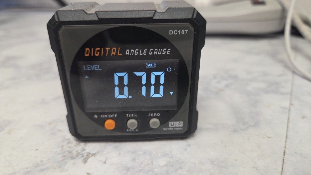 Digital Angle Gauge DC107  Electronic laser inclinometer measuring 
Usb C Rechargable