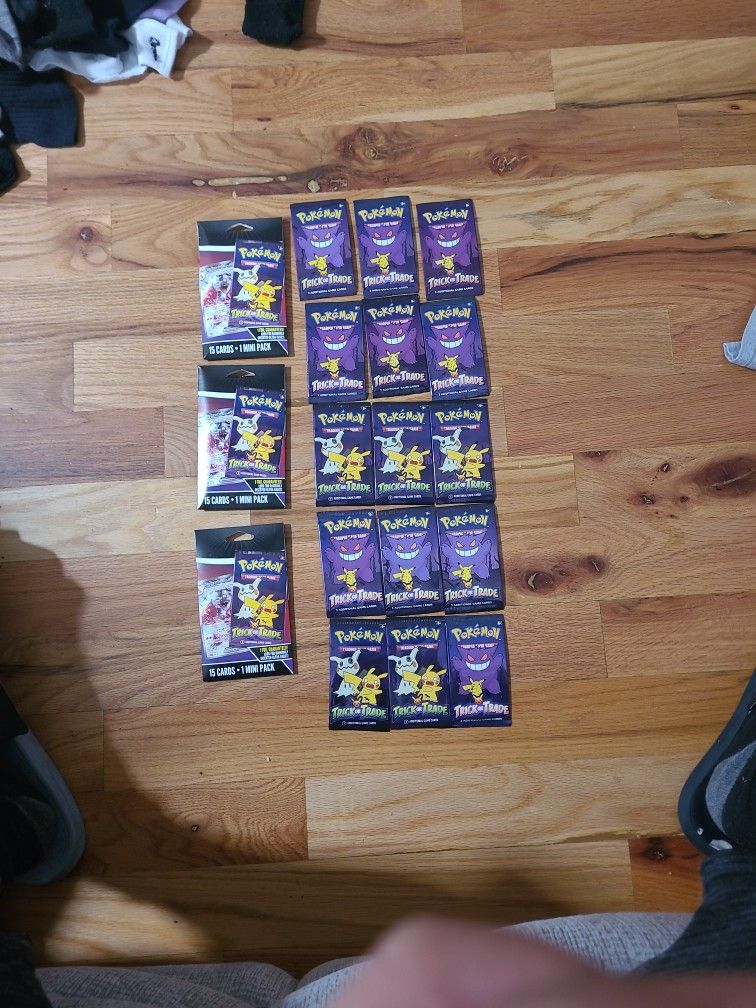 Trick Or Trade Pokemon Cards!