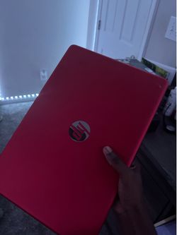 HP Laptop-Red
