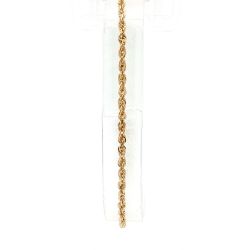 14k Yellow Gold 2.5mm 7.5-inch Rope Bracelet 11061248