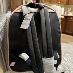 Coach Light Khaki Blossom Mini Backpack (signature Style)