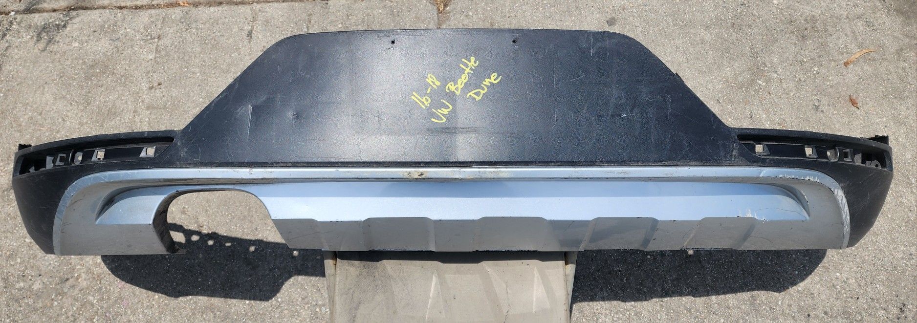 2016 2017 2018 2019 2020 VW BEETLE DUNE REAR BUMPER LOWER VALANCE DIFFUSER