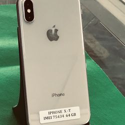 ⌚️⌚️🔥iPhone X 64gb Factory Unlcked With Warranty 