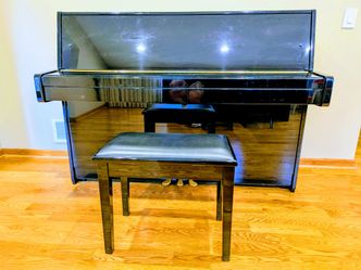 ✨Like New 2020 Kawai K-15 Upright Piano with Transferable Warranty✨