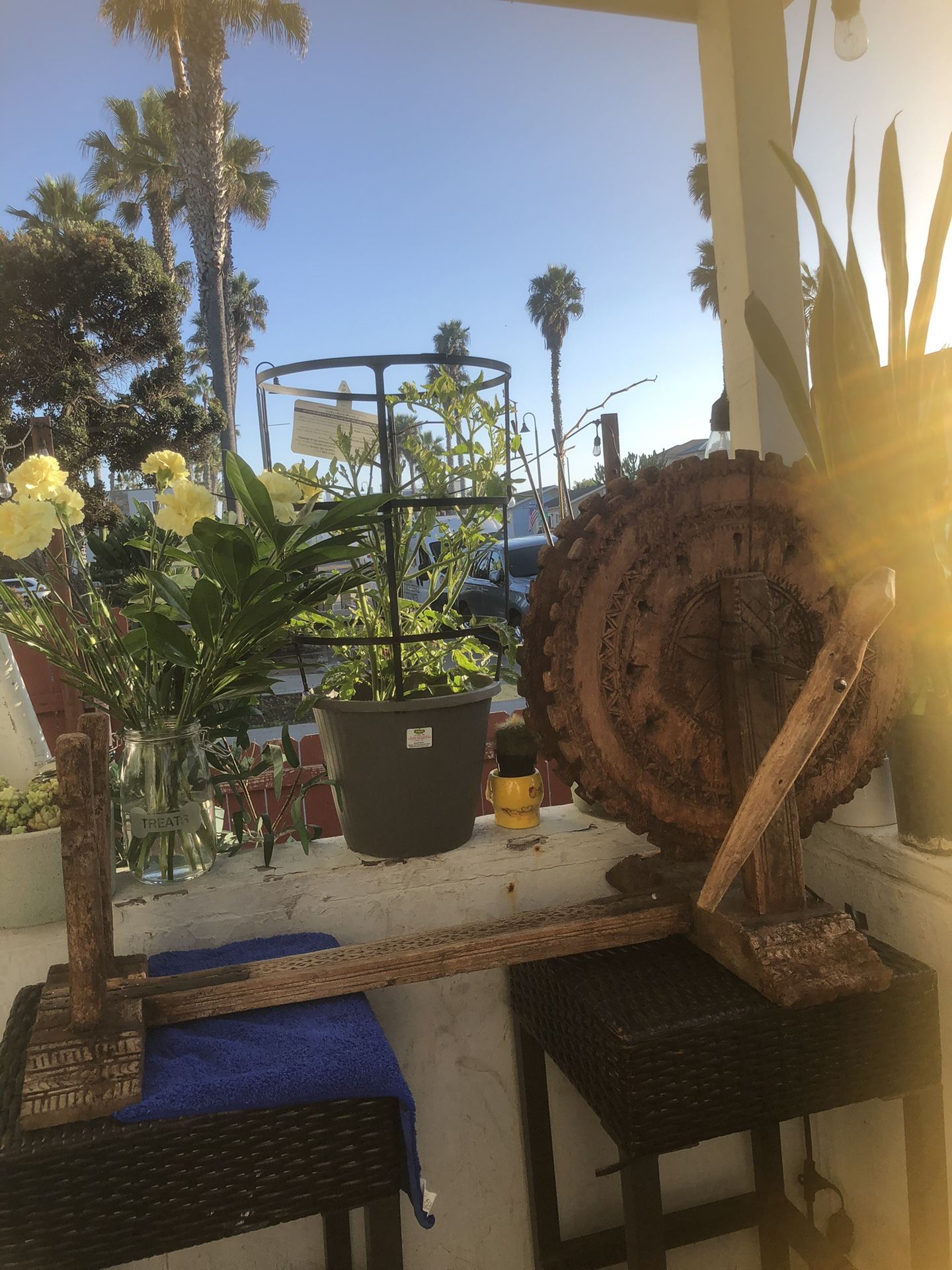 Antique Spinning Wheel