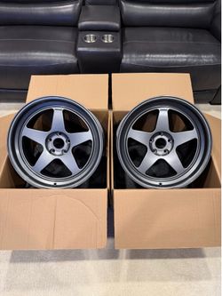 2 New Rims!  Kansei knp,gunmetal gray.
