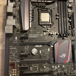 Asus Maximus Ranger VIII Motherboard with Intel Core i5-6600k