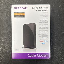 Netgear CM500 High Speed Cable Modem