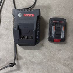 Bosch Battery And Charger