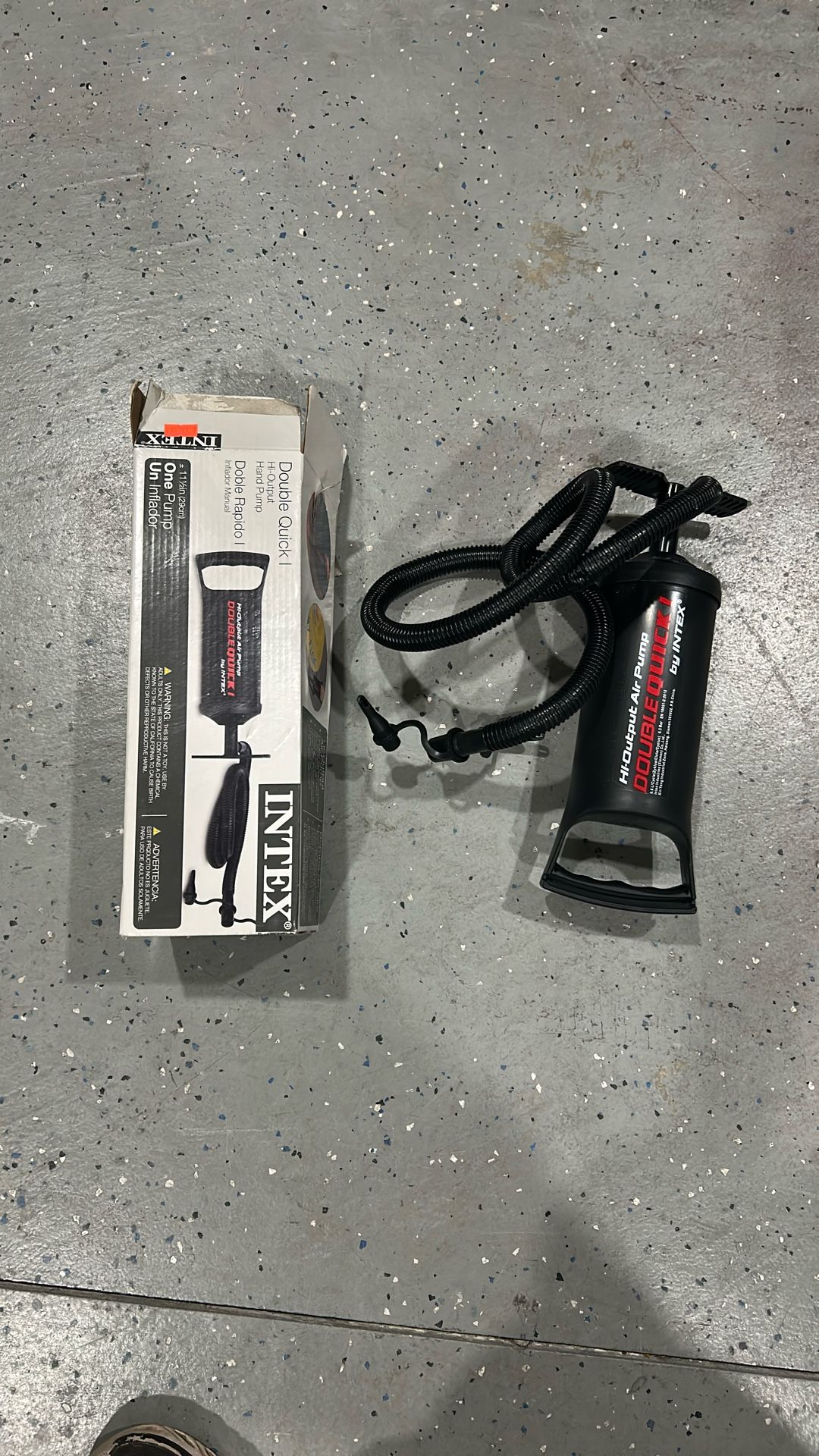 Intex Double Quick Hand Pump β FREE