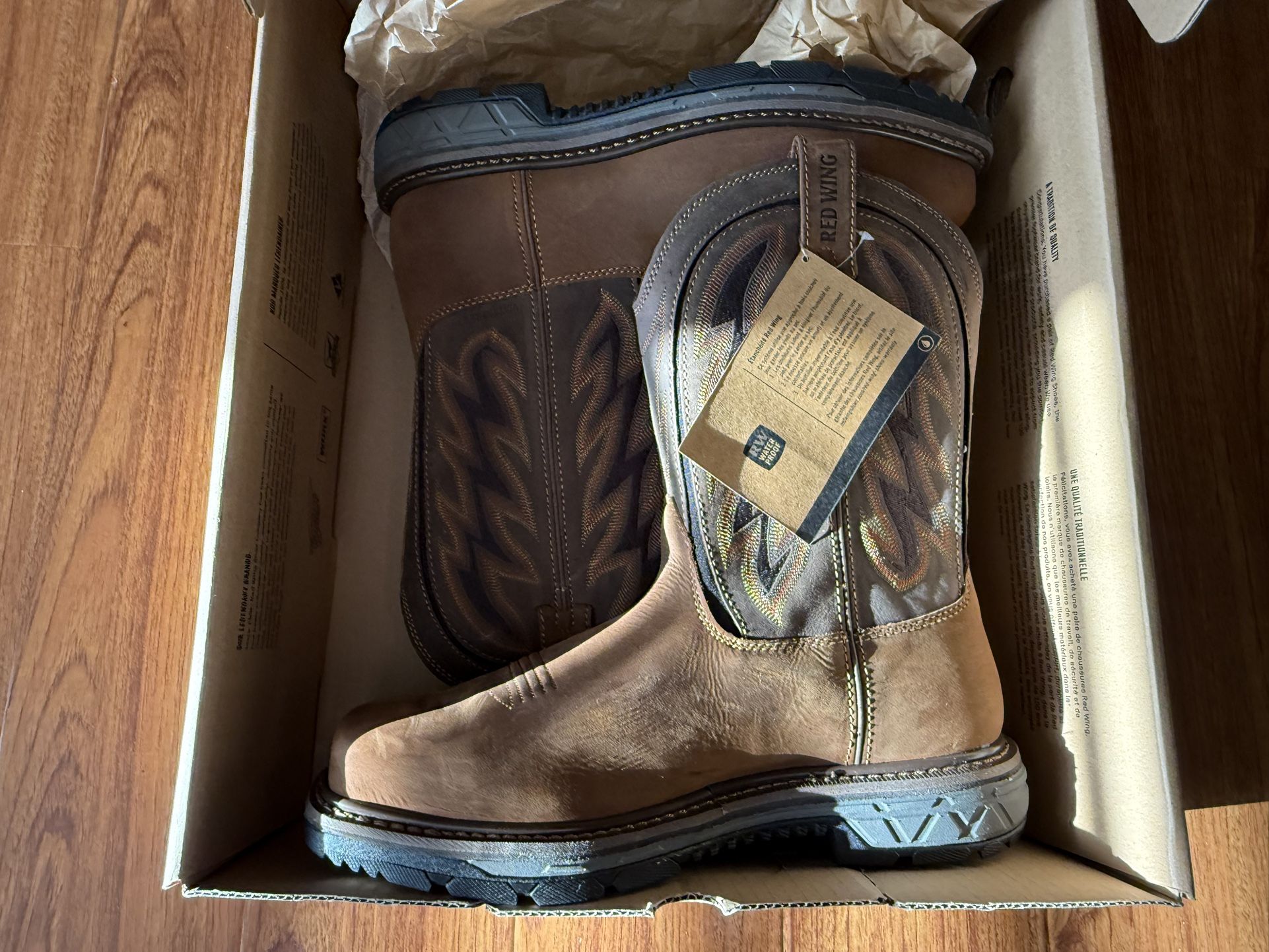 Red Wing - Steel Toe Work Boots - Size 10.5 Men main image 2