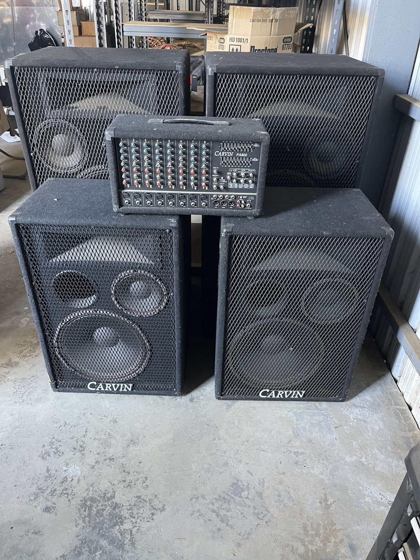 Harbinger LP 9800 Powered Mixer PA System for Sale in Spring Valley, CA -  OfferUp