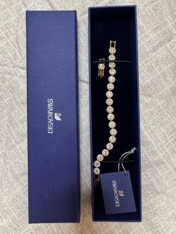 Swarovski 18k Rose Gold Bracelet
