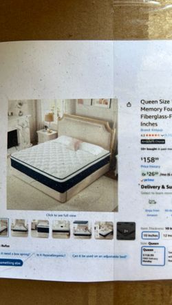 New 10 inch Queen Mattress