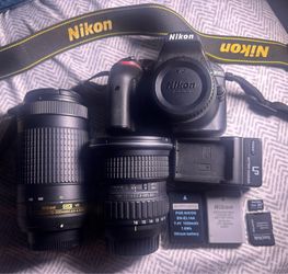 Nikon D3400 DSLR Camera With More
