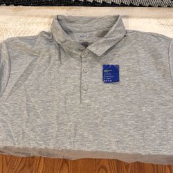 Long sleeve Gray Polo