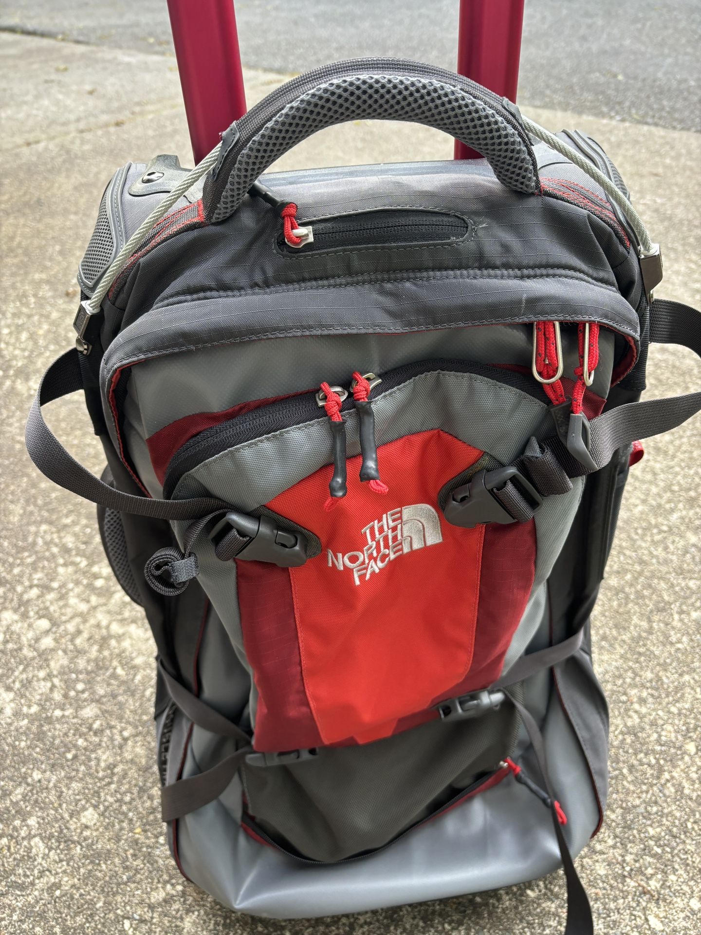 North Face Roller Duffle Bag With Wheels