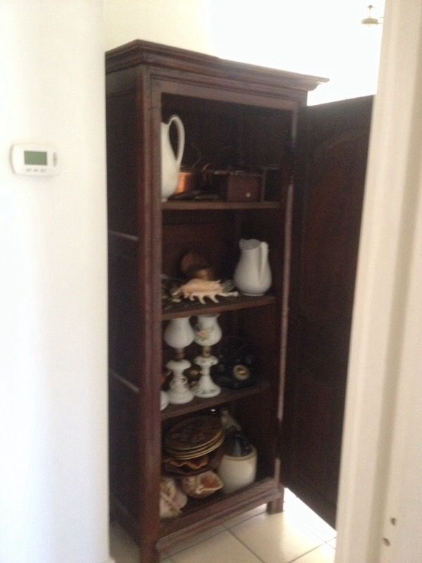 Beautiful Antique French Carved Wooden Armoire