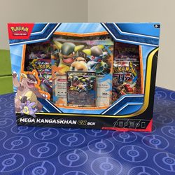 Pokemon TCG Mega Kangaskhan EX Box