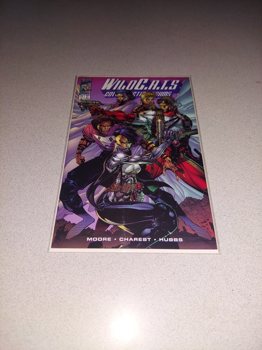 1995 WILDC.A.T.S #21 COMIC BAGGED AND BOARDED 