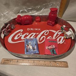 "Coca-Cola" Lot Of 8 VTG Collectables 