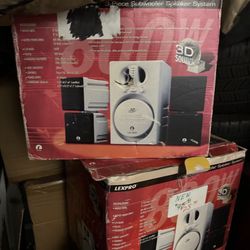 New 3 Piece Subwoofer System X 2 For $$30 Each 