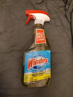 Windex Multisurface Disinfectant cleaner Kills 99.9%