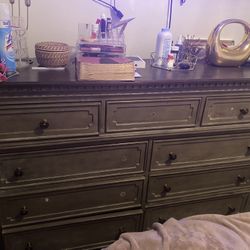 Real thick Heavy Ashley’s furniture Dresser 