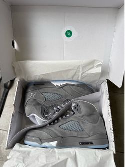 Jordan Retro 5 wolf grey 🐺 Sizes 5-12