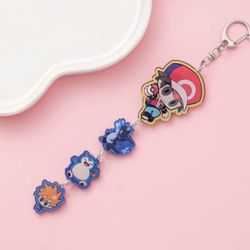 Trainer & Starters Acrylic Charm Keychain ✨