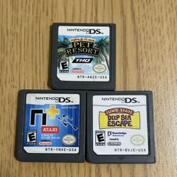 Nintendo DS Game Bundle (Will Not Separate)
