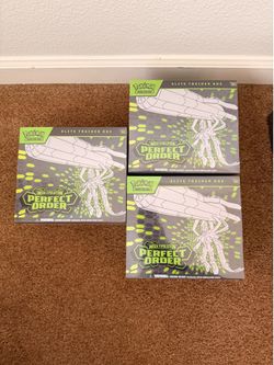 Pokémon TCG Mega Evolution Perfect Order Elite Trainer Box (Sealed)