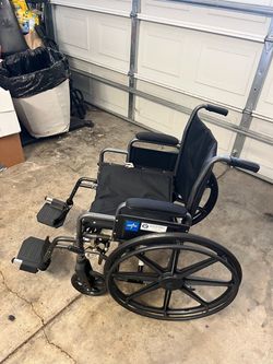 Wheel chair.