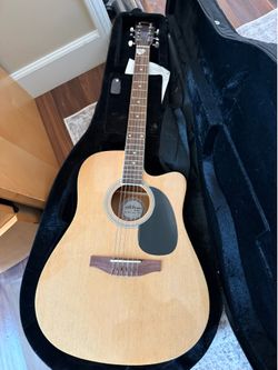 Guitar and case